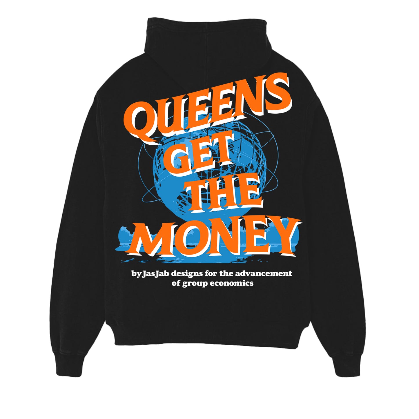 QGTM Black Hoody